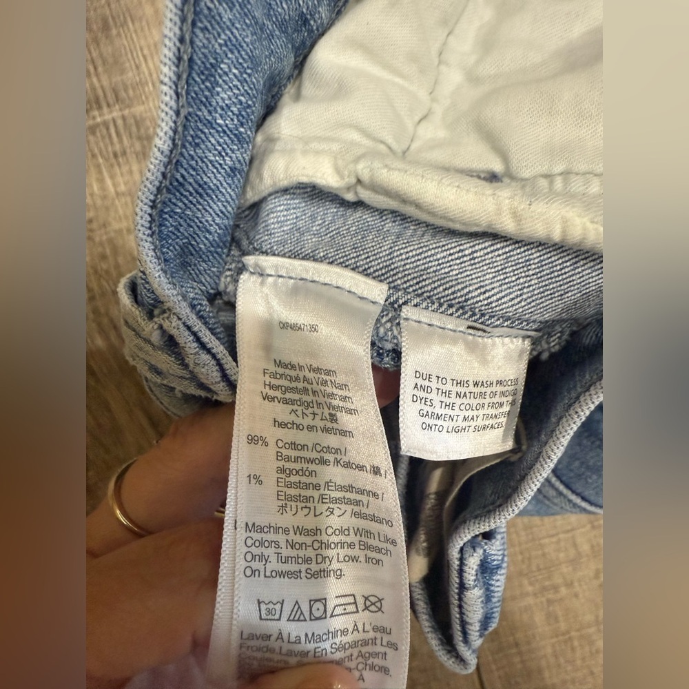 Madewell Midrise Kick out Flare Jeans Size 26 Light Wash Patch Front Pockets - Picture 4 of 12